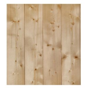 Hvitmalt Faspanel Kvistfri